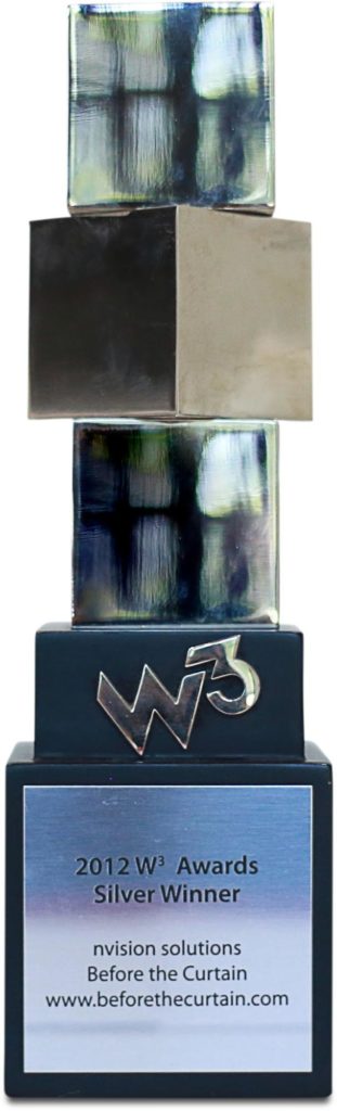 nvision Awarded 2012 W3 Silver Award For Best User Interface