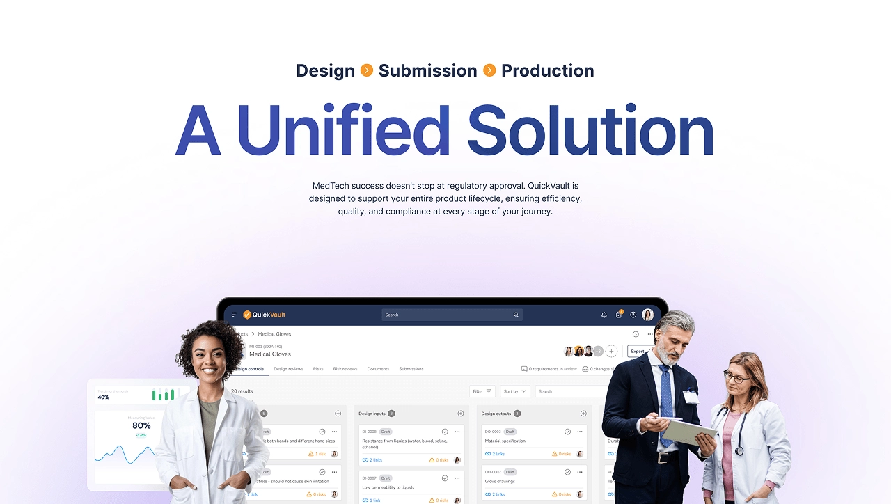 medical software website design