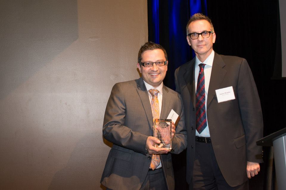 NVISION CEO, George Arabian Awarded the 2014 YPC Aspire Award