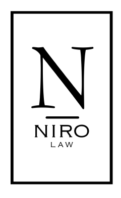 Niro Law logo.