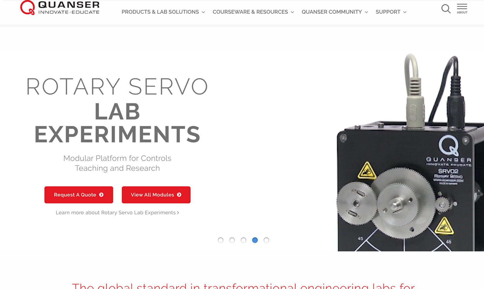 Screenshot before work by NVISION