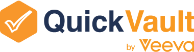QuickVault logo.