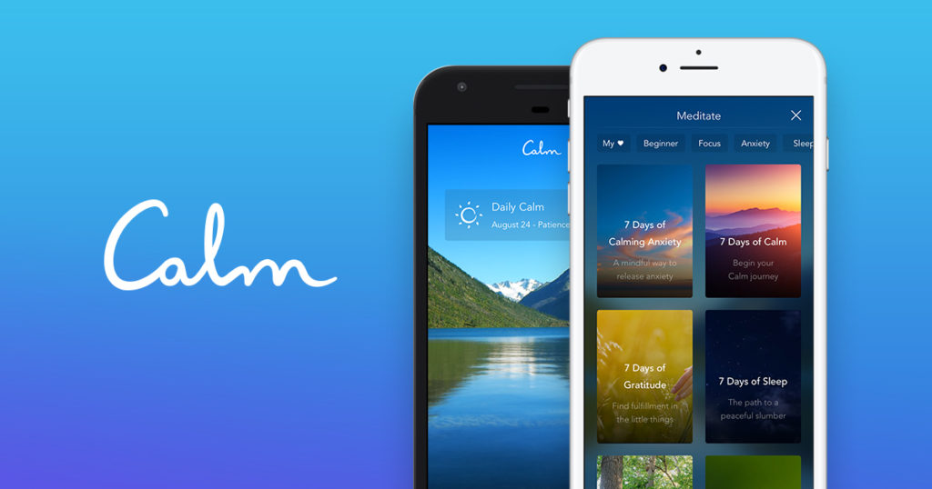 calm mobile app
