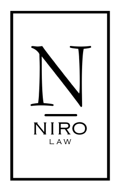 Niro Law logo.